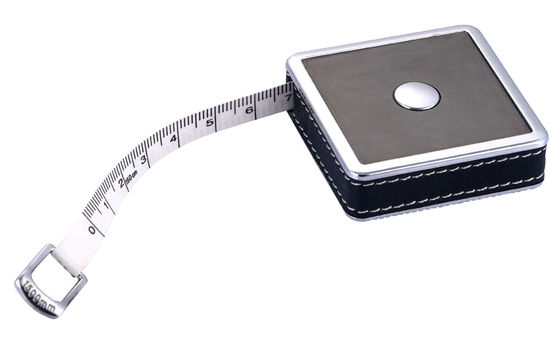 맞춤형 쌍면 철회 PU 테이프 측정 12mm 블레이드 150mm/60inch 범위 정확성 다양한 모양