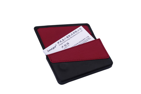 직사각형 모양 비지니스 카드 케이스 슬림 및 컴팩트 디자인