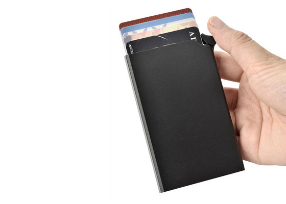 머니 클립 남성용 신용 카드 주최자 지갑 홀더 금속 직사각형