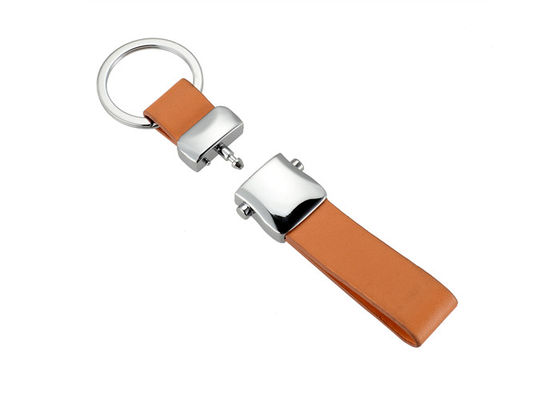 좋은 가격 이동할 수 있는 다채로운 소형 열쇠 고리 9mm 개인화된 가죽 열쇠 고리 온라인으로